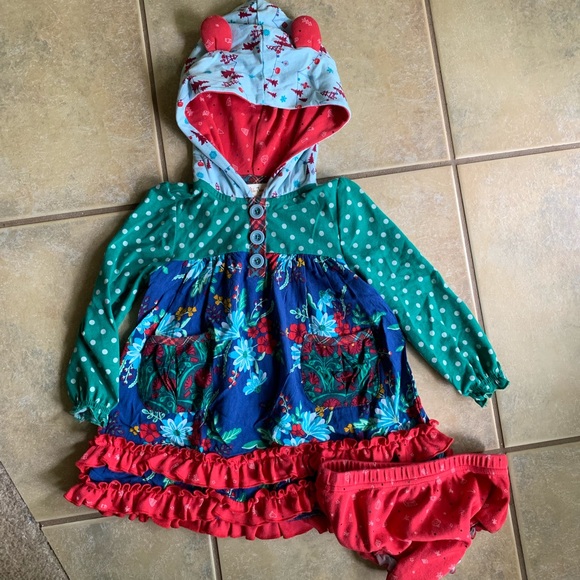 matilda jane holiday bear dress